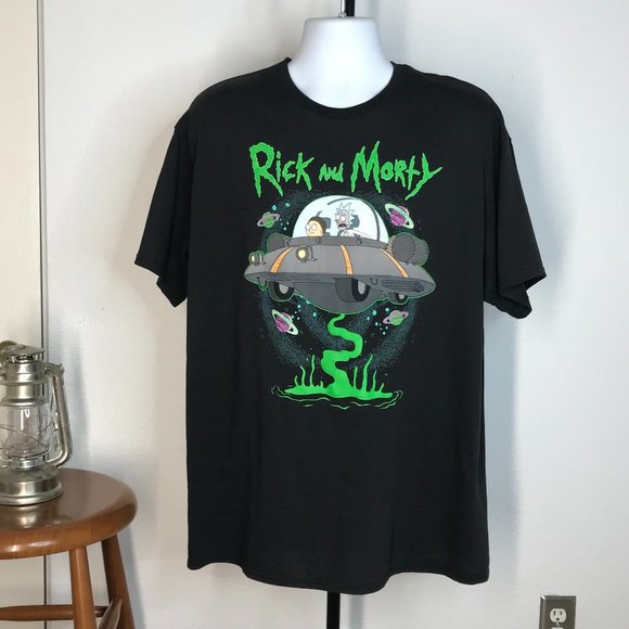 Only X Rick And Morty Pink Graphic Print T-Shirt main image 1